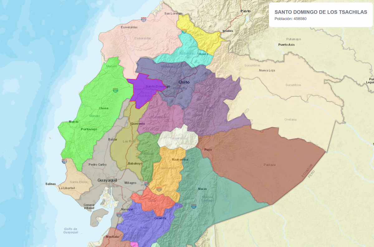 Vista previa del mapa